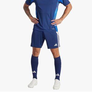 Adidas Men's Tiro 24 Shorts, Team Navy Blue/White, Small Inseam